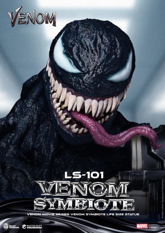 Preventa Estatua LS-101 Venom Symbiote - VENOM - Prop Replica marca Beast Kingdom escala real 1/1