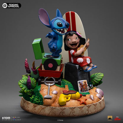 Preventa Estatua Lilo & Stitch (Deluxe) - Lilo & Stitch - Limited Edition BDS marca Iron Studios escala de arte 1/10