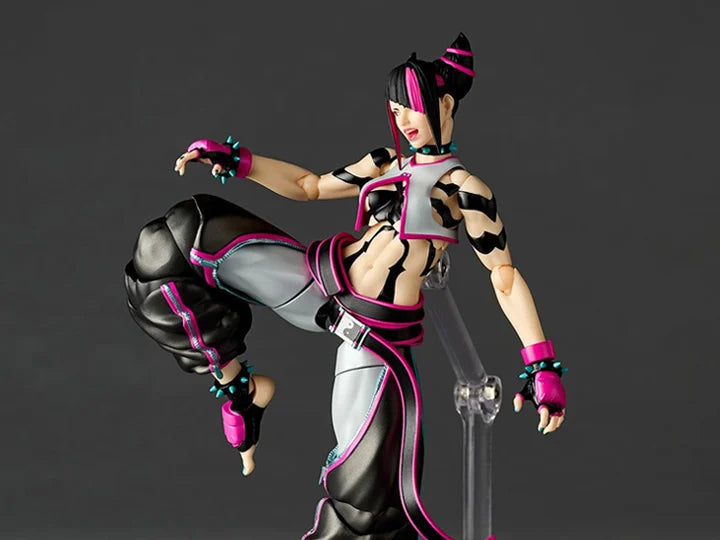 Pedido Figura Juri - Street Fighter 6 - Amazing Yamaguchi Revoltech marca Kaiyodo NR065 escala 1/12