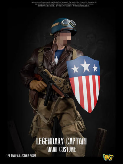 Preventa Set Legendary Captain WWII (Special Version) marca Facepool FPAC003B escala 1/6