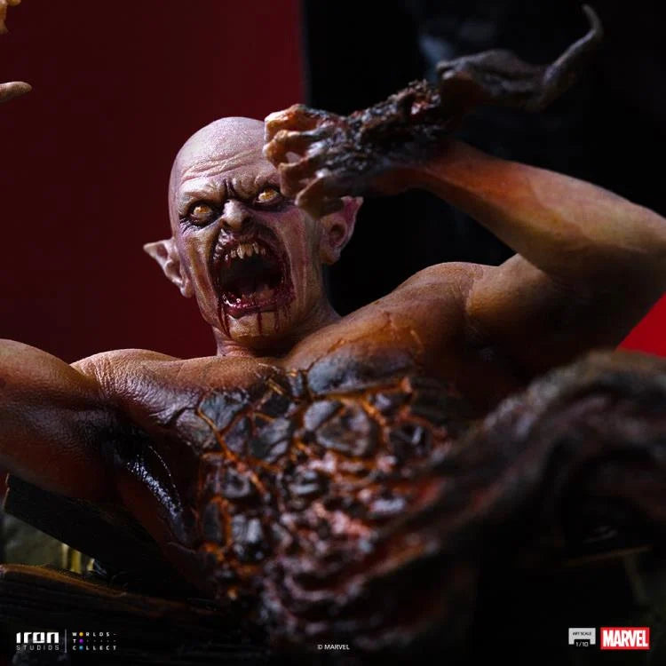 Preventa Estatua Marvel Comics Blade marca Iron Studios escala de arte 1/10