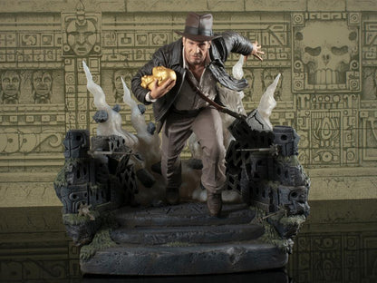 Pedido Estatua Indiana Jones Temple Escape Deluxe - Raiders of the Lost Ark Gallery Diorama marca Diamond Select Toys escala 1/7