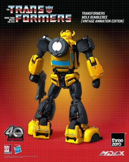Pedido Figura MDLX Bumblebee (Vintage Animation) Exclusive 40th Aniversary - Transformers marca Threezero 3Z0693 sin escala (12 cm)