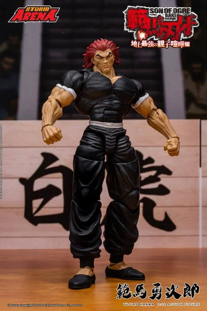 Preventa Figura Yujiro Hanma (Storm Arena) - Baki Hanma: Son of Ogre marca Storm Collectibles BHSA02 escala pequeña 1/12