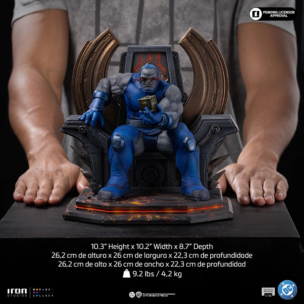 Preventa Estatua Darkseid Unleashed - DC Comics marca Iron Studios escala de arte 1/10