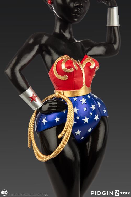 Preventa Estatua Wonder Woman (Ebony version) (Edición Limitada) (Resina) - DC Comics x Pidgin marca Sideshow Collectibles escala 1/6