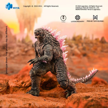 Preventa Figura Godzilla Evolved (Exclusiva PX Previews) - Godzilla x Kong: The New Empire - Exquisite Basic marca HIYA EBG0412 sin escala (18 cm)