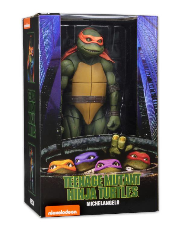 Pedido Figura Michelangelo - Teenage Mutant Ninja Turtles (1990 Movie) marca Neca escala 1/4