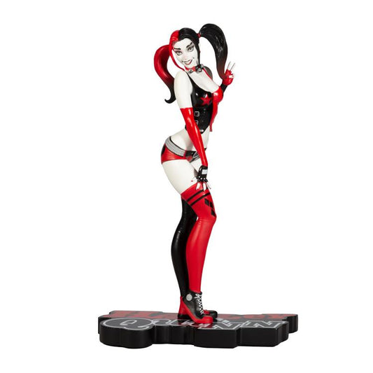 Pedido Estatua Harley Quinn (J. Scott Campbell) (Edición Limitada) (Resina) - Red, White & Black - DC Comics marca McFarlane Toys x DC Direct escala 1/10