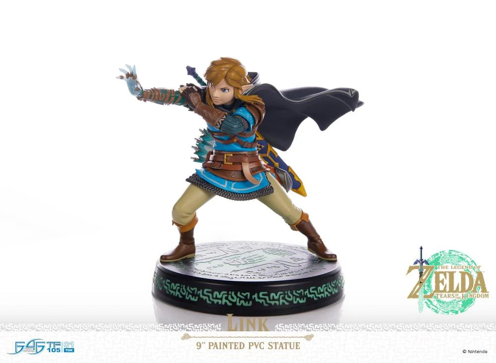 Pedido Estatua LINK - The Legend of Zelda: Tears of the Kingdom marca First 4 Figures (23 cm)