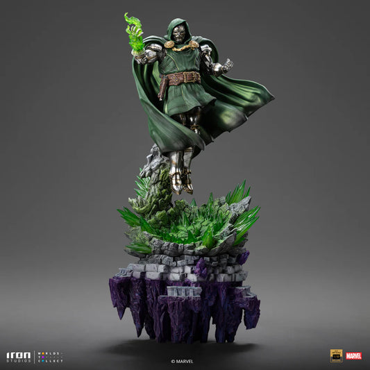 Preventa Estatua Doctor Doom - The Infinity Gauntlet - Battle Diorama Series marca Iron Studios escala de arte 1/10