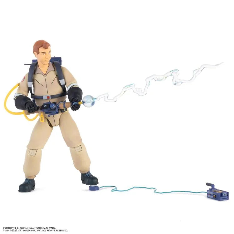 Preventa Figura Ray Stantz - The Real Ghostbusters marca Mondo escala pequeña 1/12