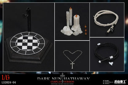 Preventa Figura Dark Nun Hathaway (Deluxe version) marca Long Shan Jin Shu LS2024-04C escala 1/6