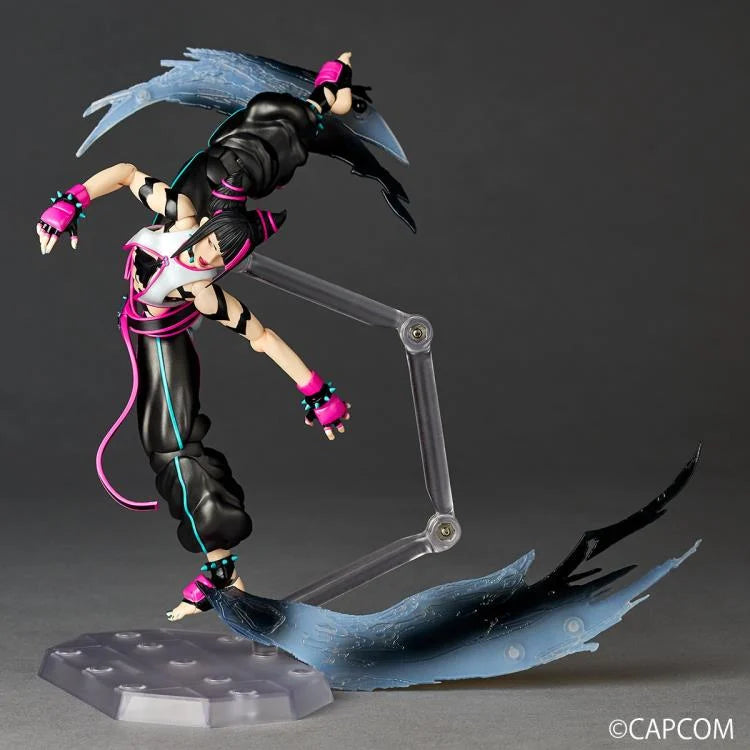 Pedido Figura Juri - Street Fighter 6 - Amazing Yamaguchi Revoltech marca Kaiyodo NR065 escala 1/12