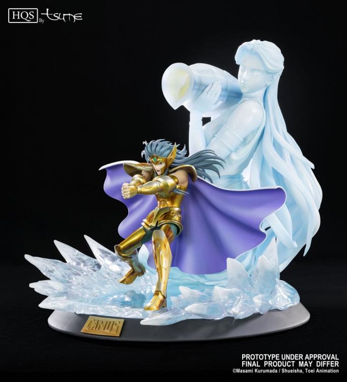 Pedido Estatua Aquarius CAMUS (Limited Edition) - Saint Seiya HQS marca TSUME (46 cm)