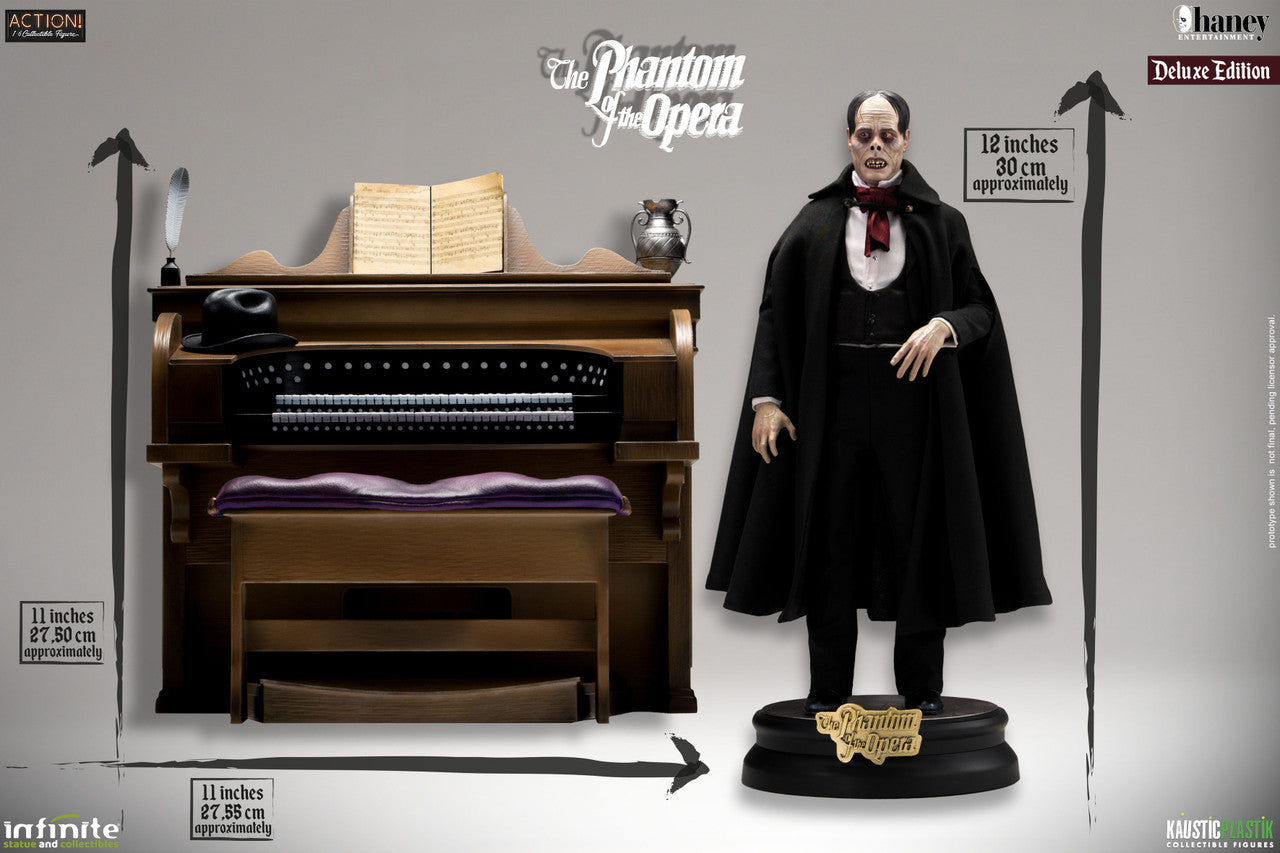 Preventa Figura Lon Chaney As The PHANTOM of the Opera (DX version) marca Kaustic Plastik escala 1/6