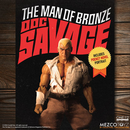 Preventa Figura Doc Savage (Deluxe Edition) - Doc Savage: The Man of Bronze - One:12 Collective marca Mezco Toyz escala 1/12