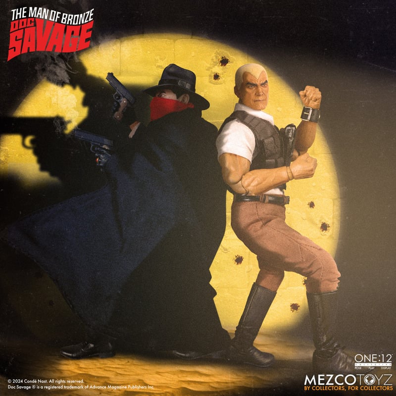 Preventa Figura Doc Savage (Deluxe Edition) - Doc Savage: The Man of Bronze - One:12 Collective marca Mezco Toyz escala 1/12