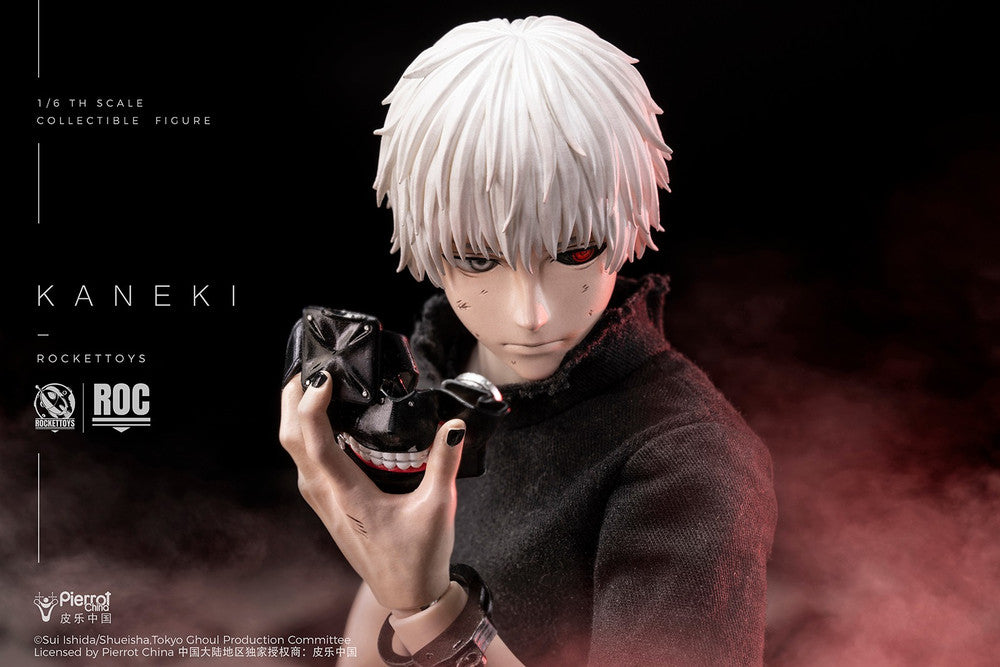 Preventa Figura KANEKI (Awakening Version) - Tokyo Ghoul marca Rocket Toys ROC-024 escala 1/6