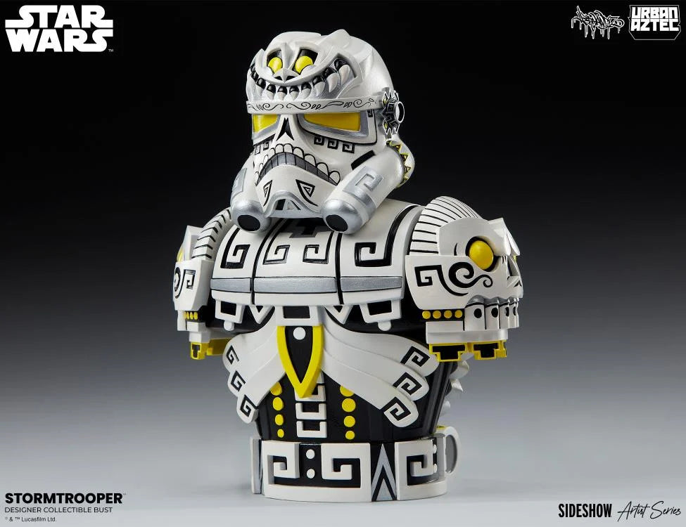 Preventa Busto de Stormtrooper - Star Wars - Coleccionable de Diseñador Urban Aztec marca Sideshow Collectibles