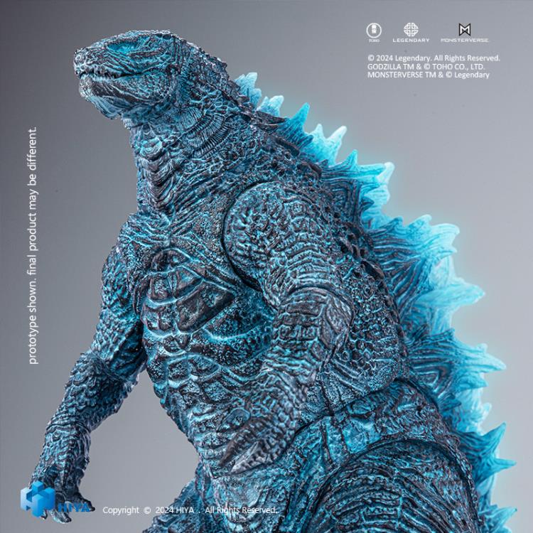 Preventa Figura Godzilla Energized (Exclusiva PX Previews) - Godzilla x Kong: The New Empire - Exquisite Basic marca HIYA EBG0187 (18 cm)