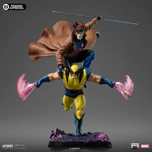 Pedido Estatua Gambit & Wolverine Deluxe - X-Men '97 - Limited Edition marca Iron Studios escala de arte 1/10
