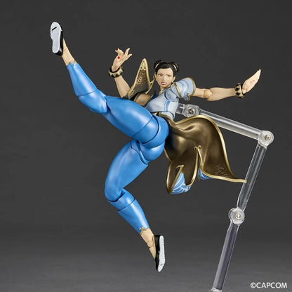Pedido Figura Chun-Li - Street Fighter 6 - Amazing Yamaguchi Revoltech marca Kaiyodo NR063 escala 1/12
