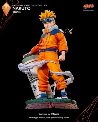 Preventa Estatua NARUTO (Limited Edition) - Naruto BIJUtsu Crossed Destinies Collection #1 marca TSUME a escala 1/4 (43 cm)