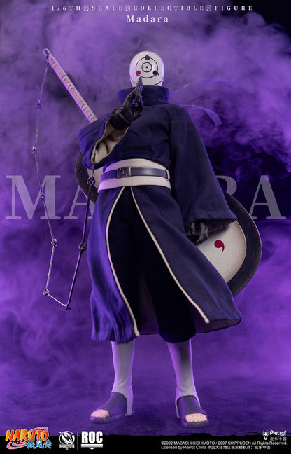 Preventa Figura Madara Uchiha (White Mask Version) - Naruto Shippuden marca Rocket Toys ROC-021 escala 1/6