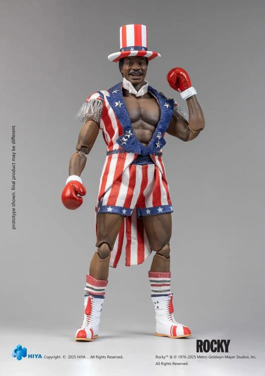Preventa Figura Apollo Creed (PX Previews Exclusive) - Rocky I - Exquisite Super Series marca HIYA ESR0171 escala 1/12