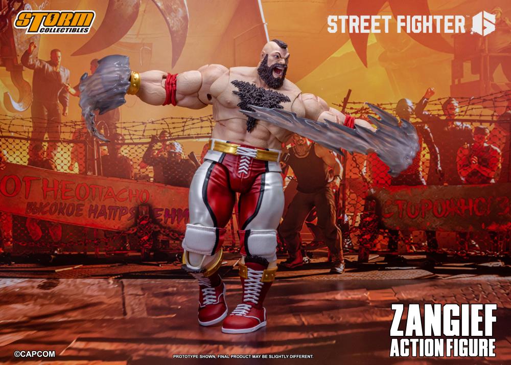 Pedido Figura Zangief - Street Fighter 6 marca Storm Collectibles escala 1/12