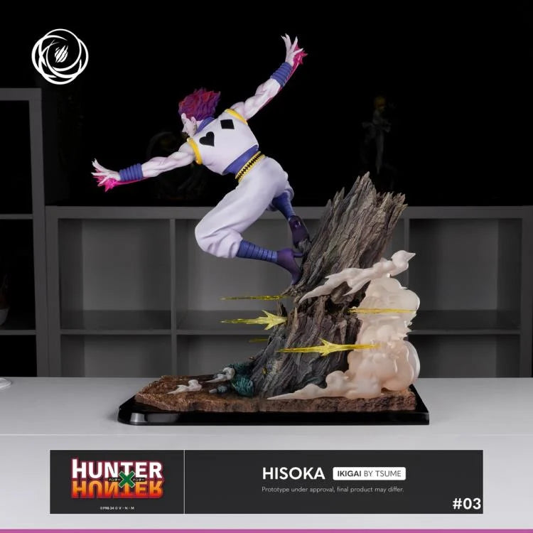 Preventa Estatua Hisoka (Limited Edition) - Hunter x Hunter Ikigai marca TSUME a escala 1/6 (44 cm)