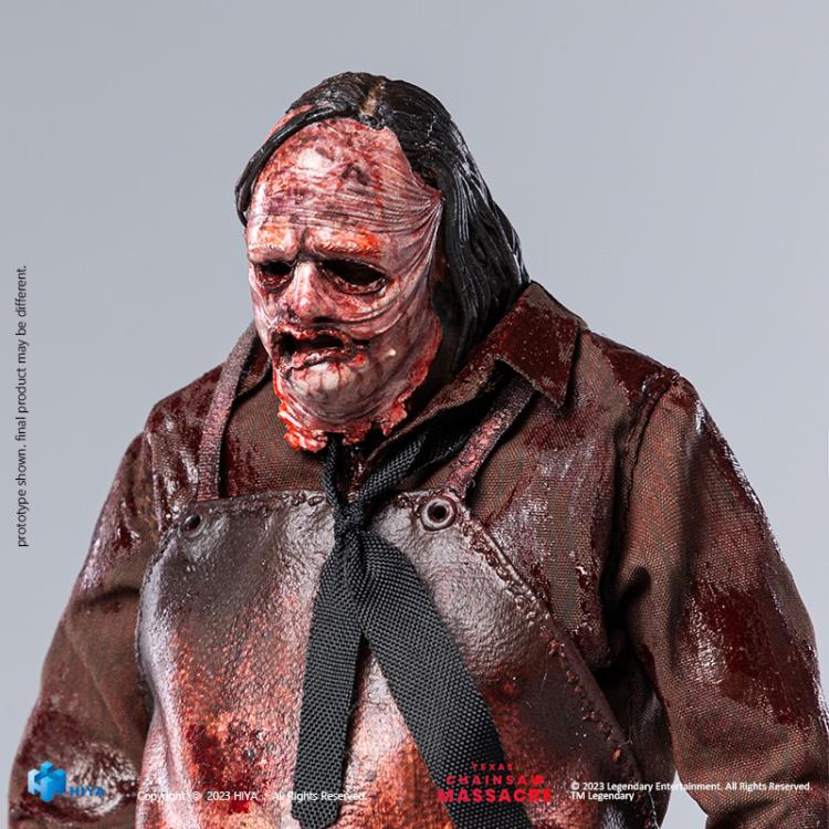 Preventa Figura Leatherface - Texas Chainsaw Massacre (2022) - Exquisite Super Series marca HIYA EST0132 escala pequeña 1/12