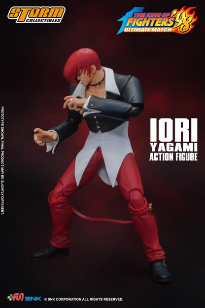 Preventa Figura Iori Yagami - The King of Fighters '98 marca Storm Collectibles SKKF03 escala pequeña 1/12