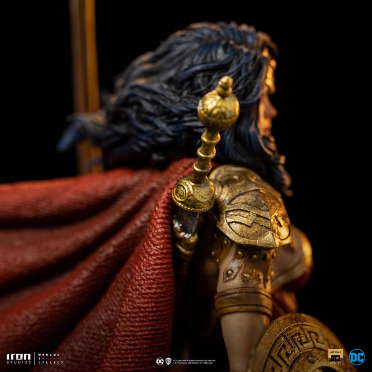 Preventa Estatua Wonder Woman Unleashed Deluxe - DC Comics - Limited Edition marca Iron Studios escala de arte 1/10