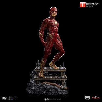 Preventa Estatua The Flash - The Flash (2023) - Limited Edition marca Iron Studios escala de arte 1/10