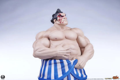 Preventa Set Estatuas Karin y E. Honda - Street Jam - Street Fighter marca PCS Collectibles escala 1/10