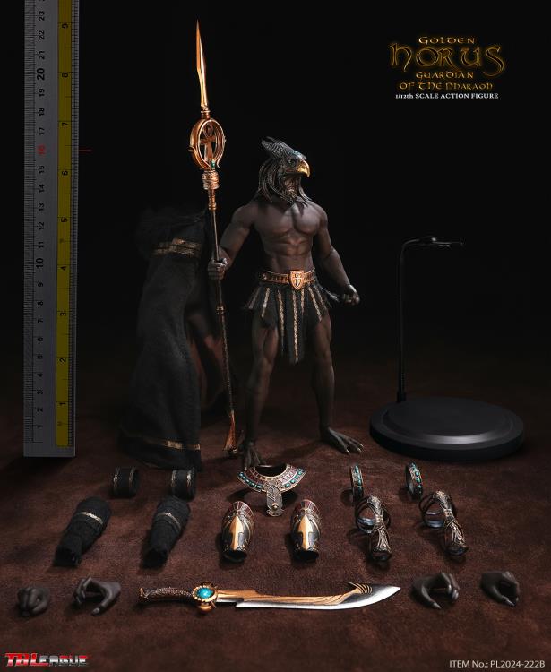 Pedido Figura Horus Guardian of Pharaoh (Gold version) marca TBLeague PL2024-222A escala pequeña 1/12