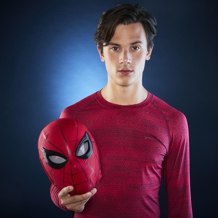 Pedido Mascara de Spider-Man (electrónica usable expresiva) - Spider-Man: Homecoming - Marvel Legends marca Hasbro escala real 1/1