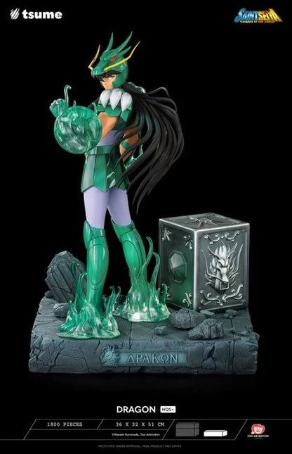 Preventa Estatua Dragon SHIRYU (Limited Edition) - Saint Seiya HQS Plus marca TSUME (62 cm)