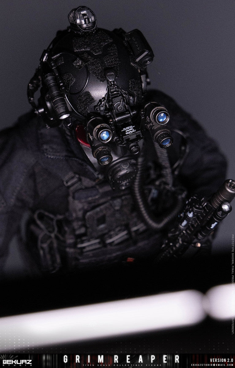 Preventa Figura Grim Reaper (Elite Guard Version 2) (Deluxe Edition) marca Ekuaz Studio EKS015S escala 1/6