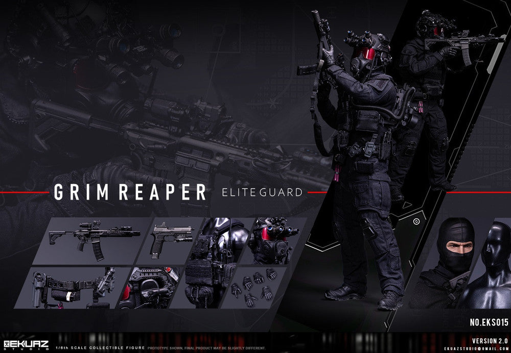 Preventa Figura Grim Reaper (Elite Guard Version 2) marca Ekuaz Studio EKS015 escala 1/6