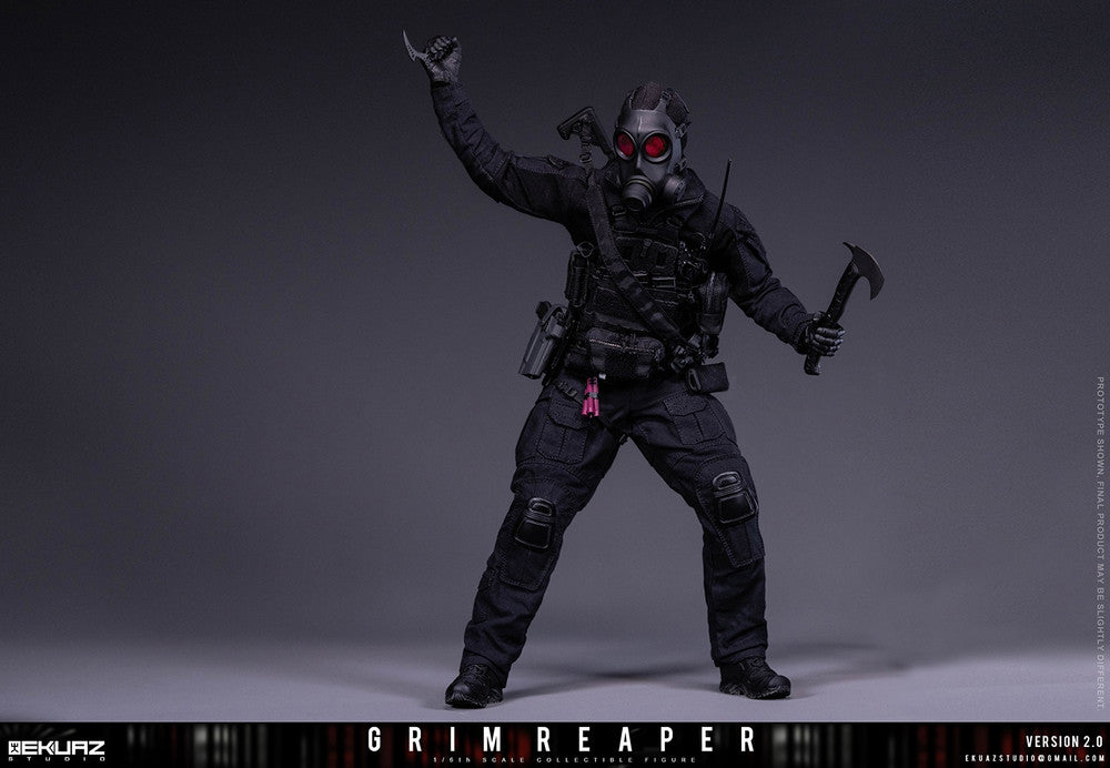 Preventa Figura Grim Reaper (Elite Guard Version 2) (Deluxe Edition) marca Ekuaz Studio EKS015S escala 1/6