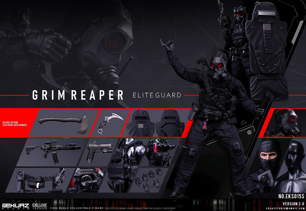 Preventa Figura Grim Reaper (Elite Guard Version 2) (Deluxe Edition) marca Ekuaz Studio EKS015S escala 1/6