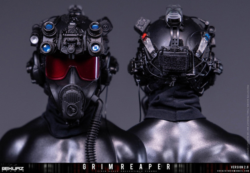 Preventa Figura Grim Reaper (Elite Guard Version 2) (Deluxe Edition) marca Ekuaz Studio EKS015S escala 1/6