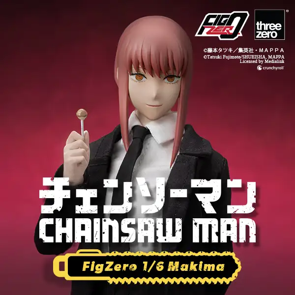 Preventa Figura Makima - Chainsaw Man FigZero marca Threezero 3Z0466 escala 1/6
