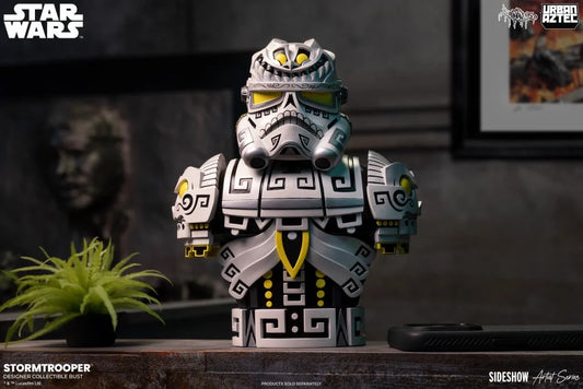 Preventa Busto de Stormtrooper - Star Wars - Coleccionable de Diseñador Urban Aztec marca Sideshow Collectibles