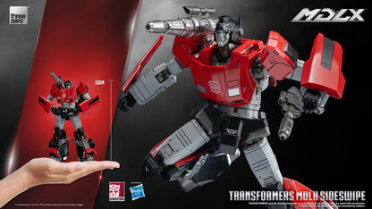 Preventa Figura MDLX SIDESWIPE - Transformers marca Threezero 3Z0337 (15 cm)