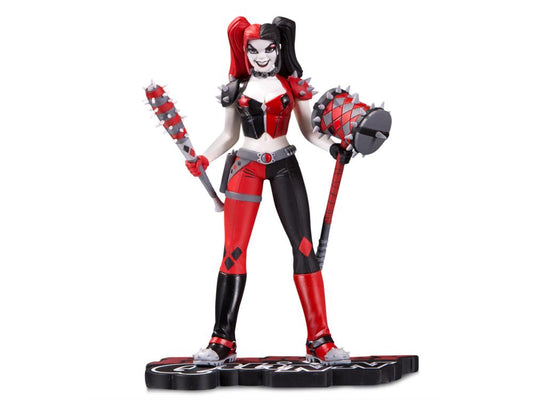 Pedido Estatua Harley Quinn (Amanda Connor) (Edición Limitada) (Polipiedra) - Red, White & Black - DC Comics marca McFarlane Toys x DC Direct escala 1/10