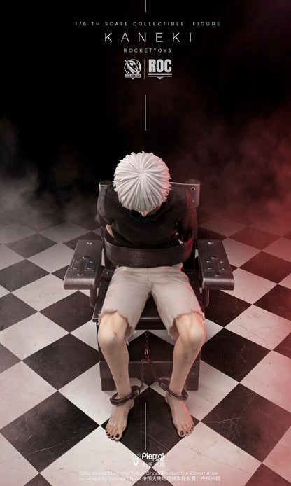 Preventa Figura KANEKI (Awakening Version) - Tokyo Ghoul marca Rocket Toys ROC-024 escala 1/6